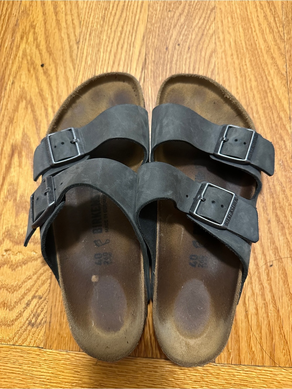 Women’s Birkenstocks with Leather Strap